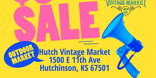 $5 and under Outdoor Market at Hutch Vintage Market