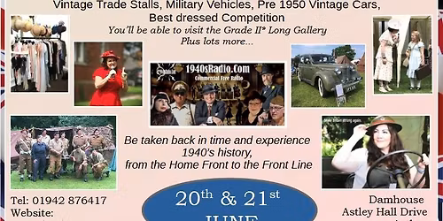 Damhouse 1940's Weekend 2026