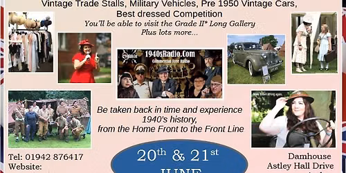 Damhouse 1940's Weekend 2026
