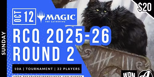 Magic The Gathering US RCQ 2025-26 Round 2