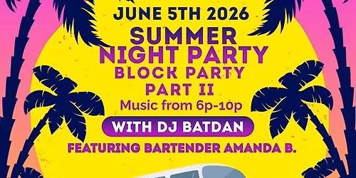 Doylestown Block Party PART II with DJ BATDAN, celebrating Doylestown Music Fest Week