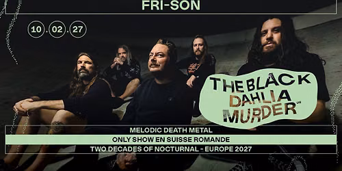 The Black Dahlia Murder (US) \u2013 Two Decades of Nocturnal - Eu