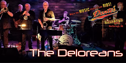 The Deloreans in Dante's at Firefly's BBQ