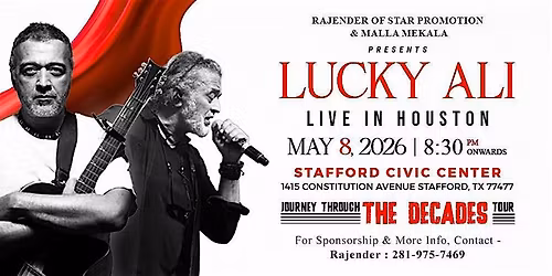 Lucky Ali Live in Houston
