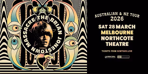 Brian Jonestown Massacre | Sat 28 March | Northcote Theatre, Melbourne