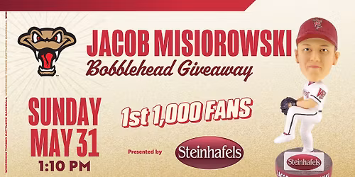 Jacob Misiorowski Bobblehead Giveaway