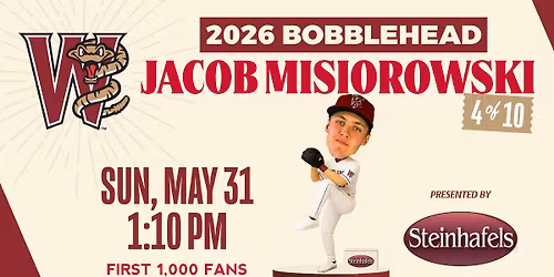 Jacob Misiorowski Bobblehead Giveaway
