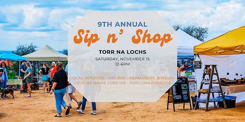 9th Annual Sip n' Shop