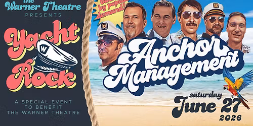 4th Annual Yacht Rock Fundraiser feat. Anchor Management