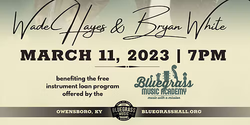 Wade Hayes at Blue Gate Performing Arts Center