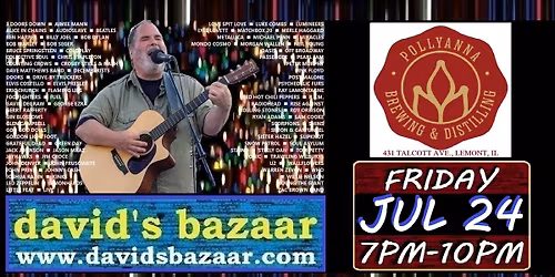 David's Bazaar @ Pollyanna Brewing Company, Lemont, IL