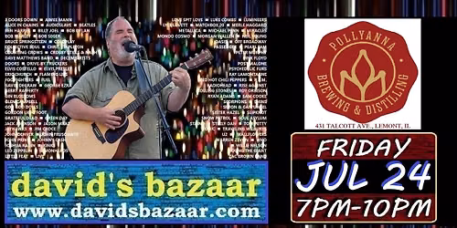 David's Bazaar @ Pollyanna Brewing Company, Lemont, IL