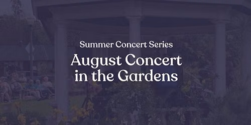 August Concert in Rockway Gardens
