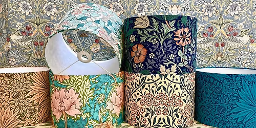 William Morris Lampshade Making Workshop
