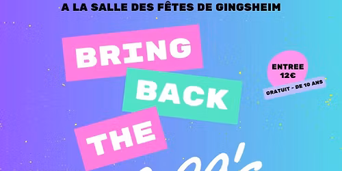 Soir\u00e9e ann\u00e9es 80 \u00e0 nos jours 