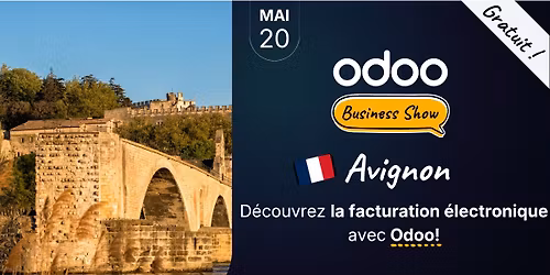 La facturation \u00e9lectronique en toute simplicit\u00e9 avec Odoo - Avignon
