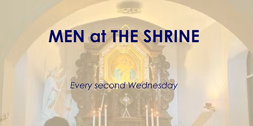 Men at the Shrine
