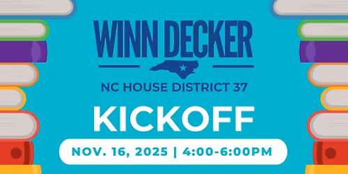 Kickoff Event: Winn for North Carolina