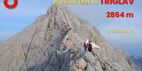 PLANINSKI IZLET NA TRIGLAV(2864m) \/ 12.09.2026
