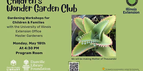 Children's Wonder Garden Club