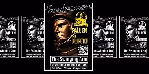 The Coyote Men, Fallen and The Dry Retch at The Swinging Arm Birkenhead - Sat 13 December 2025