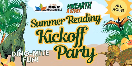 Summer Reading Kickoff Party: Dino-mite Fun!