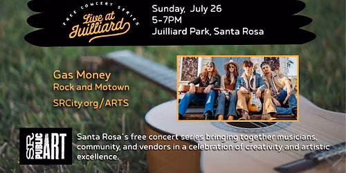 Live at Juilliard: Gas Money -Rock and Motown