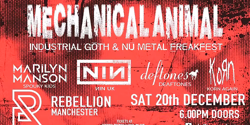 Mechanical Animal at Rebellion, Manchester