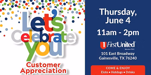 Let's Celebrate YOU: Customer Appreciation