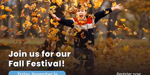 Fall Festival on November 14th at our Edgewater Location!