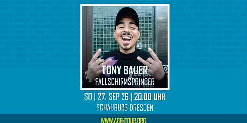 DRESDEN: Tony Bauer \u2013 Fallschirmspringer