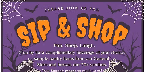 October 15, 2026 - Twin Rivers Local Vintage SIP & SHOP Event