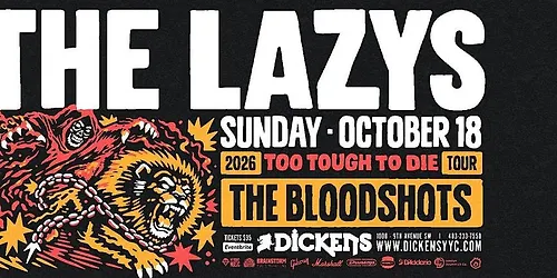 The Lazys (Sydney AUS) with The Bloodshots and Void Souls