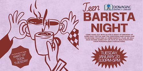 Teen Barista Night