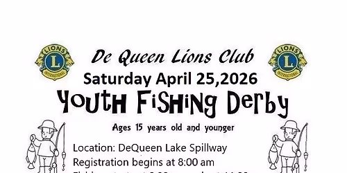 Kids fishing derby