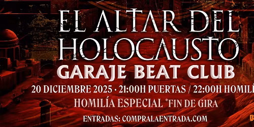 El Altar Del Holocausto \u2022 Murcia. FIN DE GIRA