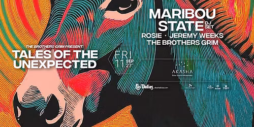 Akasha: TALES OF THE UNEXPECTED "MARIBOU STATE, ROSIE, JEREMY WEEKS, THE BROTHERS GRIM"