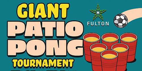 Wednesday Night Patio Series: Giant Patio Pong