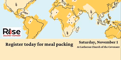 Rise Against Hunger Meal Packing Event