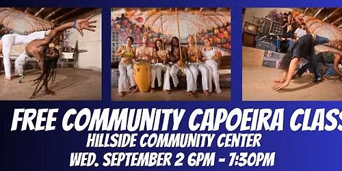 FREE COMMUNITY CAPOEIRA CLASS