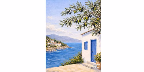 Sip n Paint in Melbourne: Olives by the Sea