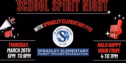 School Spirit Night - Spradley Elementary PTO