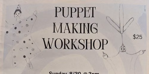 Silly Gooses Puppet Making workshop!
