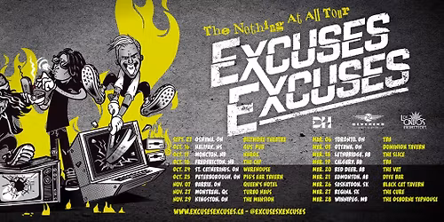 Excuses Excuses and Intimidators live at The Pigs Ear