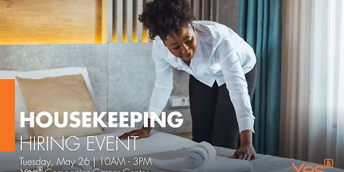 Housekeeping Hiring Event