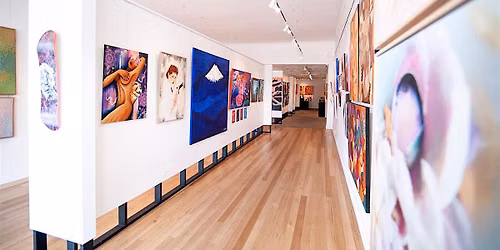 Opening Celebrations - yours + mine group art exhibition
