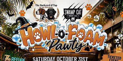 Howl-O-Foam Pawty