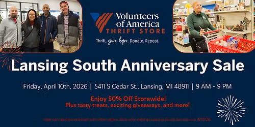 Lansing South Anniversary Sale!