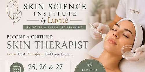 Luvit\u00e9 Skin Therapist training