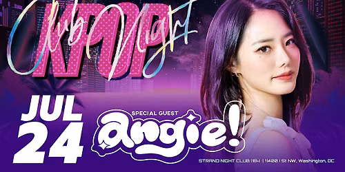 Kpop Club Night in DC at Strand Club